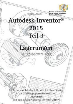 Paperback Autodesk Inventor 2015: Lagerungen [German] Book