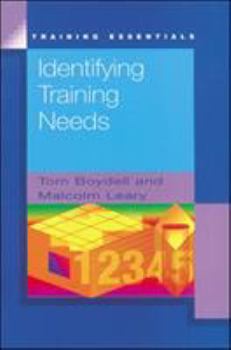 Paperback Identifying Training Needs Book