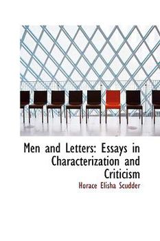 Paperback Men and Letters: Essays in Characterization and Criticism Book