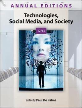 Paperback Annual Editions: Technologies, Social Media, and Society 12/13 Book