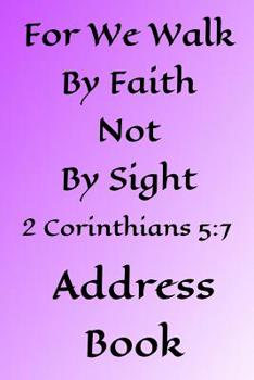 Address Book: Bible themed 6x9 100 pages