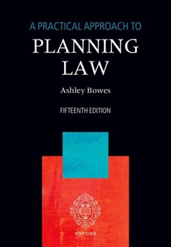 Paperback A Practical Approach to Planning Law Book