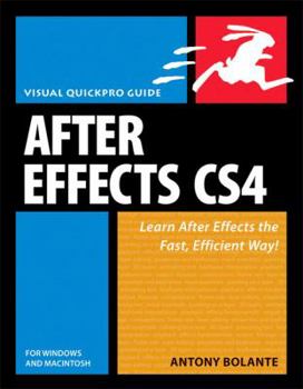 Paperback After Effects CS4 for Windows and Macintosh Book