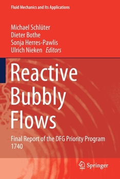 Paperback Reactive Bubbly Flows: Final Report of the Dfg Priority Program 1740 Book