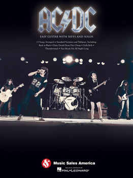 Paperback AC/DC: Easy Guitar with Riffs and Solos Book