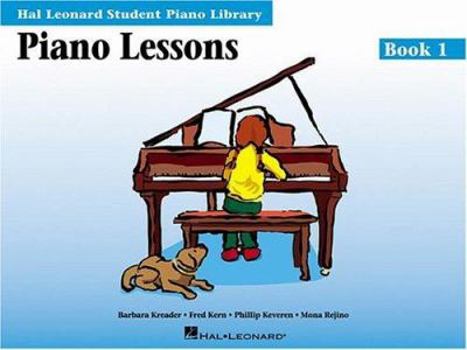 Paperback Piano Lessons - Book 1: Hal Leonard Student Piano Library Book