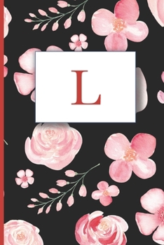 Monogrammed Journal Notebook – Letter L: Journal Notebook