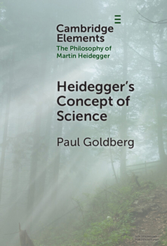 Hardcover Heidegger's Concept of Science Book