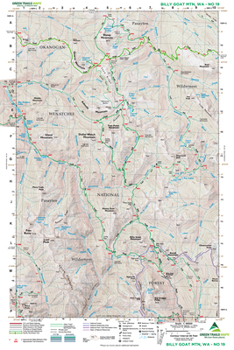 Map Billy Goat Mountain, Wa No. 19 Book