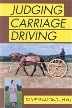 Paperback Judging Carriage Driving Book