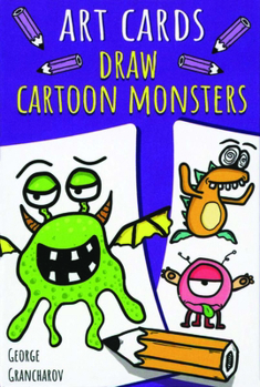 Cards Draw Cartoon Monsters Book