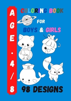 Paperback Coloring Book for Boys and Girls: Kids Coloring Activity Book