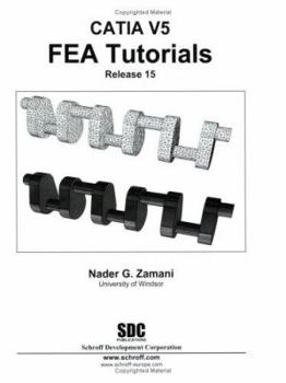 Paperback CATIA V5 FEA Tutorials, Release 15 Book