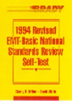 Paperback 1994 Revised EMT-Basic National Standards Review Self-Test Book