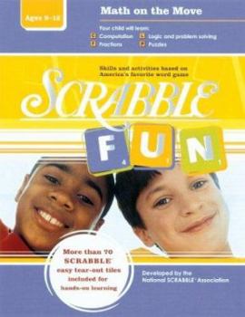 Paperback Scrabble Fun: Math on the Move (Intermediate Level) Book