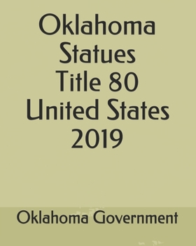 Oklahoma Statues Title 80 United States 2019