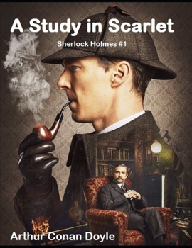 Paperback A Study in Scarlet: Sherlock Holmes #1 Book