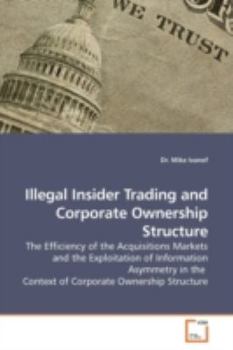 Paperback Illegal Insider Trading and Corporate Ownership Structure Book
