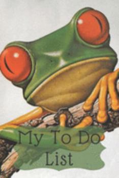 Paperback My To Do List - Vintage Frog: 6 x 9 inch - 75 pages of to do lists - Vintage frog cover Book