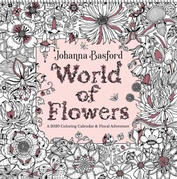 Calendar Johanna Basford 2020 Coloring Wall Calendar Book