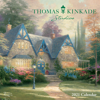 Calendar Thomas Kinkade Studios 2021 Mini Wall Calendar Book