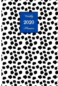 2020 Weekly Planner: 6 x 9 inch 150 Pages Year Months Weeks Calendar, Schedule, and Organizer plus Dot Grid Pages (January 2020 - December 2020) (Preppy Abstract Planners)