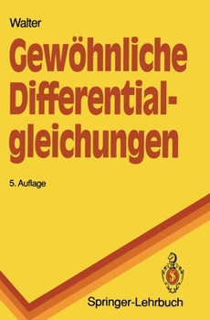 Paperback Gew?hnliche Differentialgleichungen: Eine Einf?hrung [German] Book