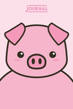 Paperback Journal: Kawaii Pig Book