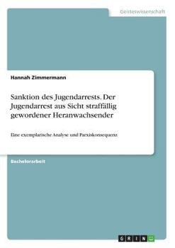 Paperback Sanktion des Jugendarrests. Der Jugendarrest aus Sicht straffällig gewordener Heranwachsender: Eine exemplarische Analyse und Parxiskonsequenz [German] Book