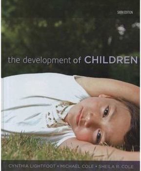 Hardcover The Development of Children Book