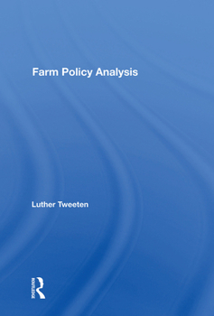 Hardcover Farm Policy Analysis Book