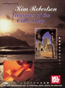 Paperback Kim Robertson, Treasures of the Celtic Harp Book