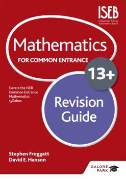 Paperback Mathematics for Common Entrance 13+ Revision Guide Book