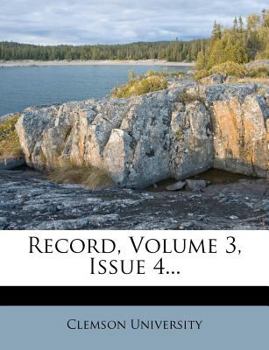 Paperback Record, Volume 3, Issue 4... Book