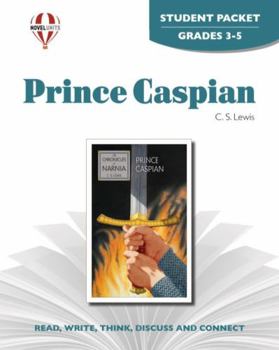 Paperback Prince Caspian - Student Packet by Novel Units Book