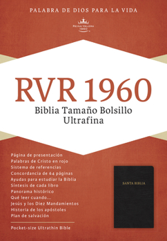 Paperback Pocket Size Bible-RV 1960 [Spanish] Book