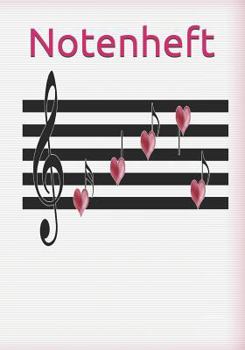 Notenheft: Noten Lied Lieder komponieren Violinenschlüssel Kinder Musiker Musik Instrumente lernen schreiben