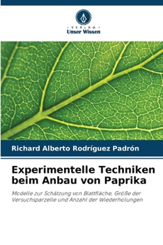 Paperback Experimentelle Techniken beim Anbau von Paprika [German] Book