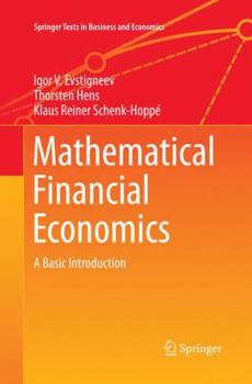 Paperback Mathematical Financial Economics: A Basic Introduction Book