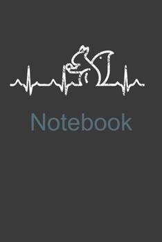 Paperback Notebook: Perfect Notebook For Squirrel Lover. Cute Cream Paper 6*9 Inch With 100 Pages Notebook For Writing Daily Routine, Jour Book