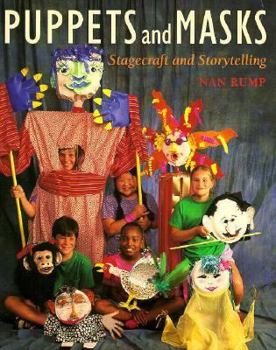 Paperback Puppets and Masks: Stagecraft & Storytelling Book
