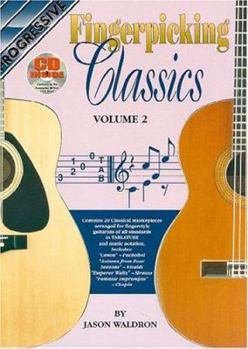 Paperback Fingerpicking Classics Vol. 2 Bk/CD Book