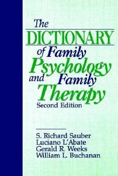 Paperback The Dictionary of Family Psychology and Family Therapy Book