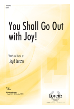 Paperback You Shall Go Out with Joy! Book