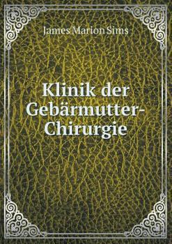 Paperback Klinik der Geb?rmutter-Chirurgie [German] Book