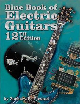 Paperback Blue Book of Electric Guitars: Book & CD-ROM Book