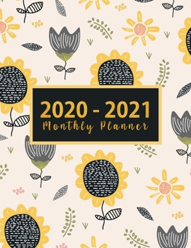 2020-2021 Monthly Planner: see bigger planner 2020 24-Month Planner & Calendar. Size: 8.5 x 11 ( Jan 2020 - Dec 2021). Two Year Personalized Planner & Appointment& Notebook Sunflower Design Perfect Gi