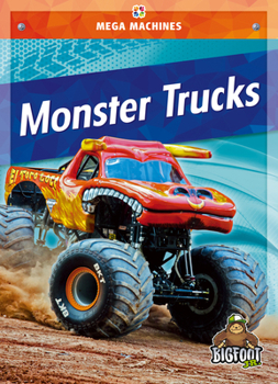 Library Binding Monster Trucks Book
