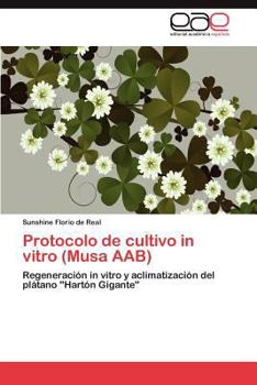 Paperback Protocolo de cultivo in vitro (Musa AAB) [Spanish] Book