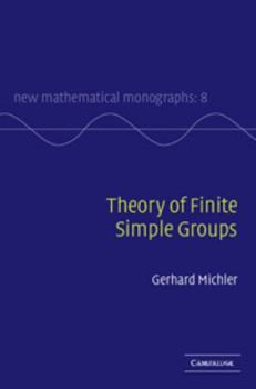 Hardcover Theory of Finite Simple Groups [With CDROM] Book